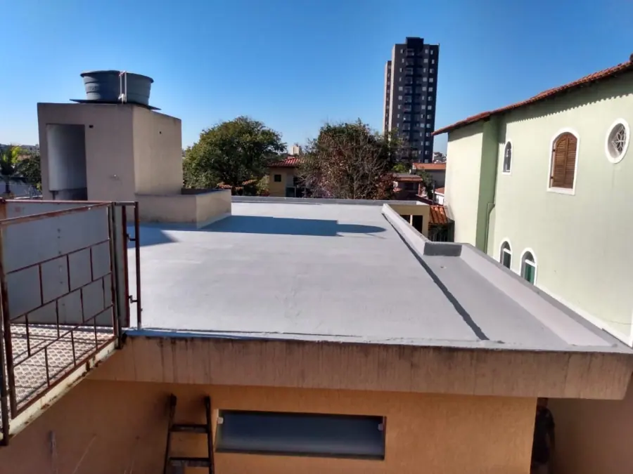 Laje de imóvel para impermeabilização