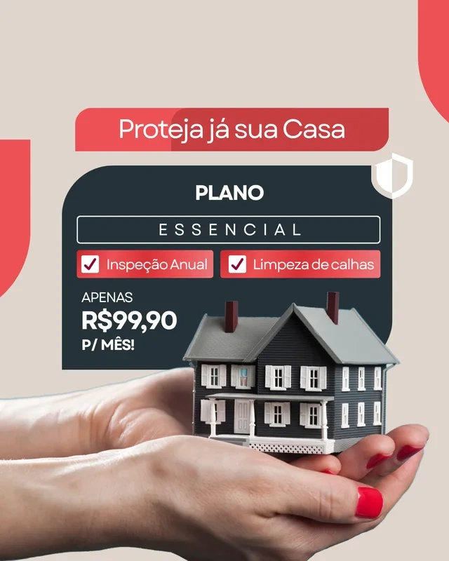 Arte do plano Telhado Fiel Essencial